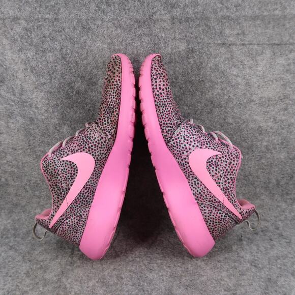 Nike Shoes Womens 7.5 Athletic Trainers Roshe Run Sneaker Casual Lifestyle Pink - Picture 8 of 12